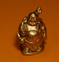 Bild von 5cm gold Buddha Figur Besinnlichkeit - Fächer
