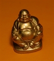 Bild von 5cm gold Buddha Figur Glückseligkeit - sitzend