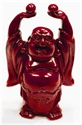 Bild von Buddha rot 9 cm Einklang