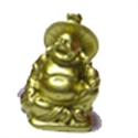 Bild von Buddha Gold 5cm