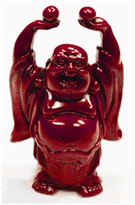 Shaolin Merchandising Shop. Buddha rot 9 cm Einklang
