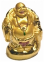 Bild von 9 cm gold Buddha - Schutz auf Reisen- Wanderstock