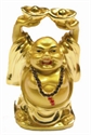 Bild von 9 cm gold Buddha - Wohlstand - mit 2 Schalen