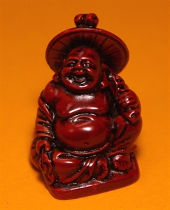 Bild von Buddha Rot 2 cm