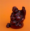 Bild von Buddha Rot [Sitzt auf einem Sack]