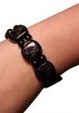 Bild von Doppelarmband Schwarz mit Aufdruck