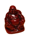 Bild von 9 cm rot Buddha Figur Weisheit