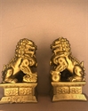 Bild von Torwächter - Löwenpaar gold 7cm