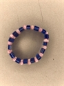 Bild von Doppelarmband Katzenauge Armband Blau-Pink