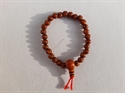 Bild von Shaolin Armband mit Buddha aufdruck [klein Rotbraun]
